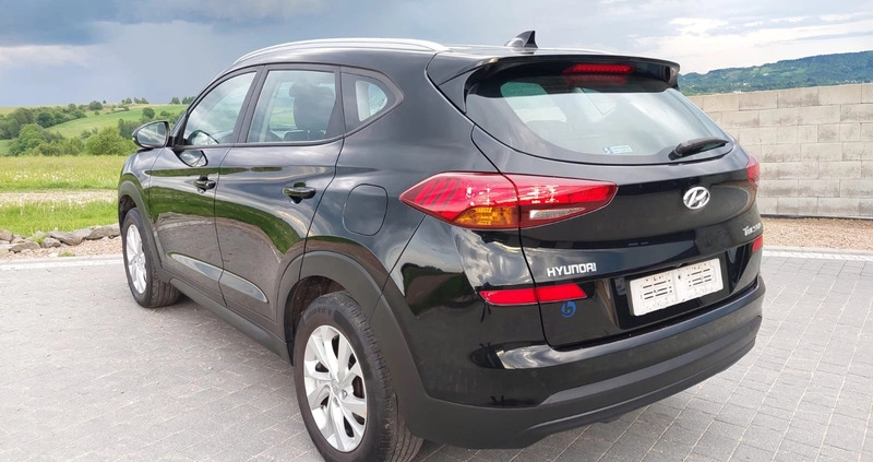 Hyundai Tucson cena 53700 przebieg: 38000, rok produkcji 2019 z Witnica małe 92